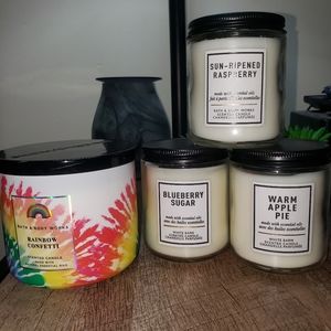 Bath & Body Works candle bundle